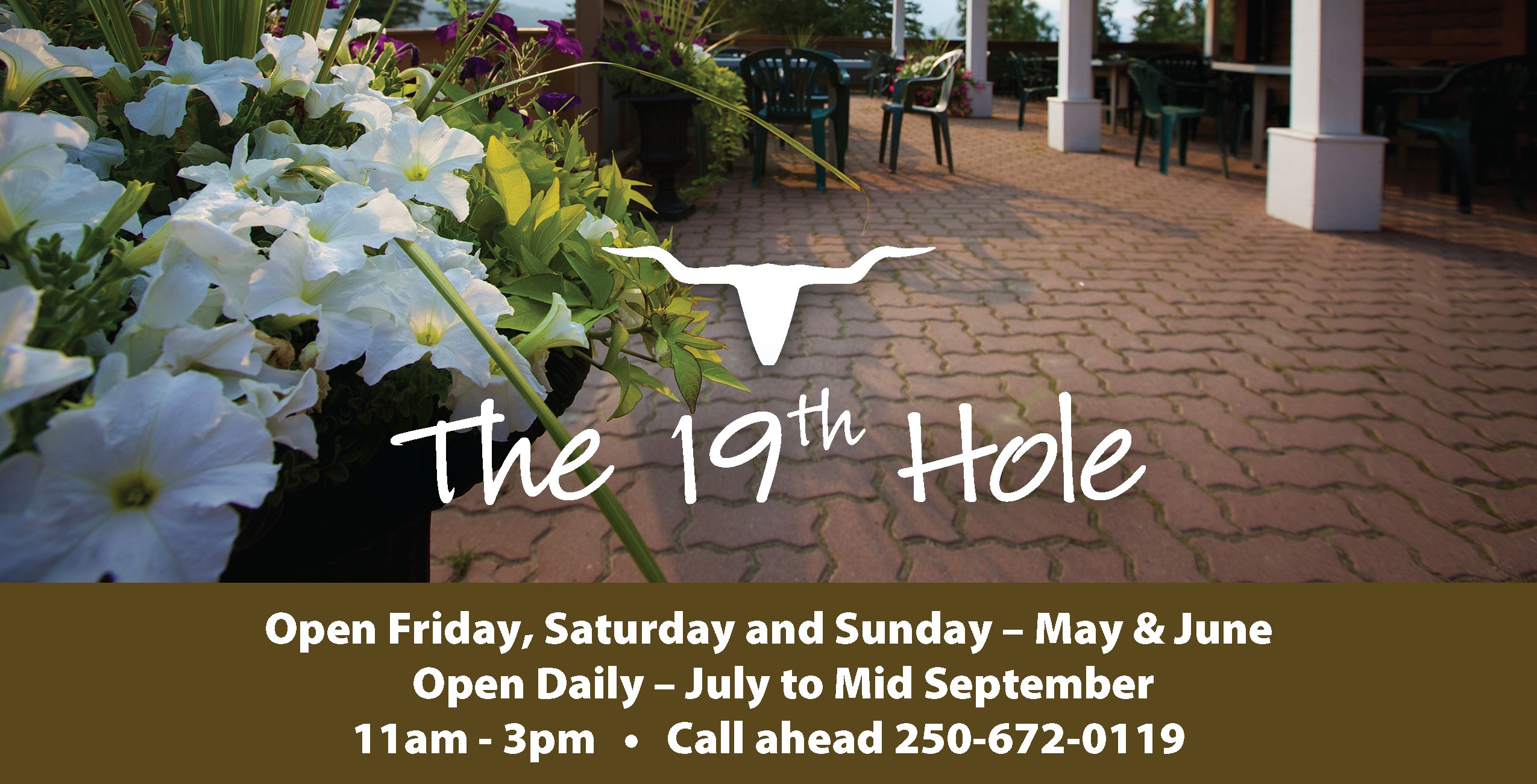 Chinook-Cove 19th Hole Menu header